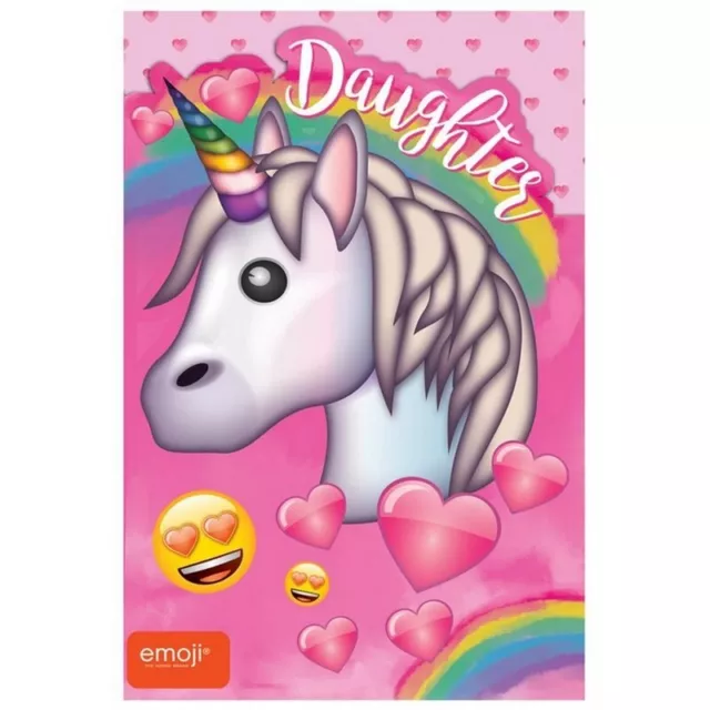 Emoji - Carte d'anniversaire DAUGHTER (SG27881)