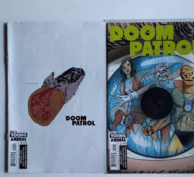 Doom Patrol #1 #2 DC Young Animal Comics 2016 Gerard Way