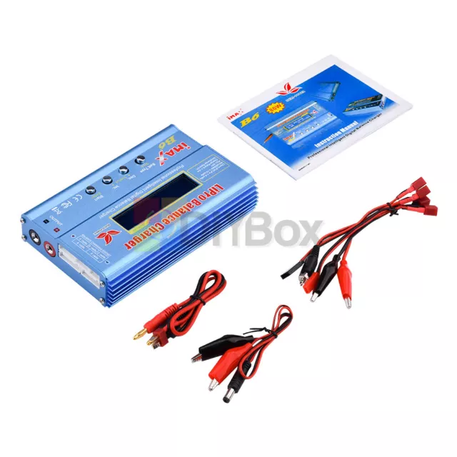 iMAX B6 LCD Screen Digital RC Lipo NiMh Battery Balance Charger 2S 6S JST-XH