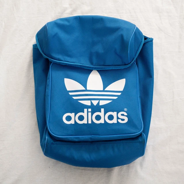 ADIDAS 2014 DATED Blue Backpack 15X12 inches VGC 9.99 PicClick UK