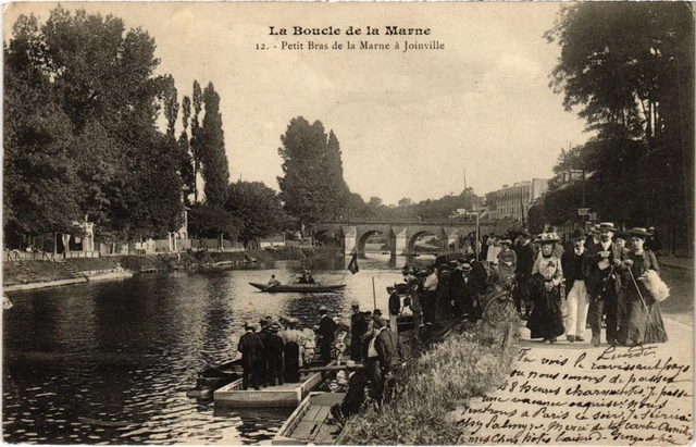 CPA AK Joinville le Pont Petit Bras de la Marne FRANCE (1283456)