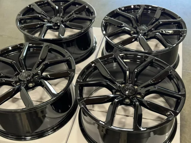 22" wheels rims Gloss Black  Range Rover Autobiography HSE Sport Land Rover 2