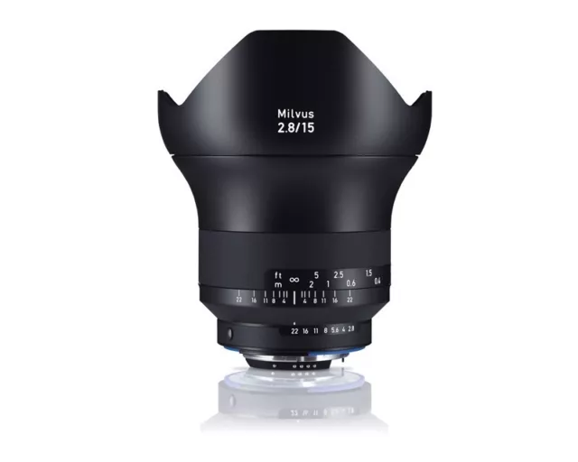 Zeiss 15mm f2.8 Milvus SLR Lens Nikon ZF.2 Fit