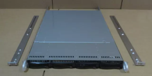 Supermicro SuperServer CSE-815 X10DDW-i 2x E5-2667v3 32GB Ram 1U Rack Server