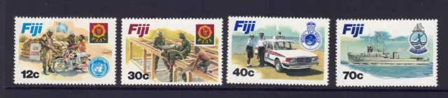 Fiji 1982 Disciplined Forces Set of 4 MUH