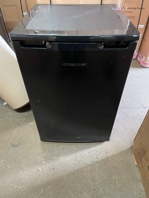 Congelatore sottopiano indipendente Cookology 55 cm nero, 86 litri O13