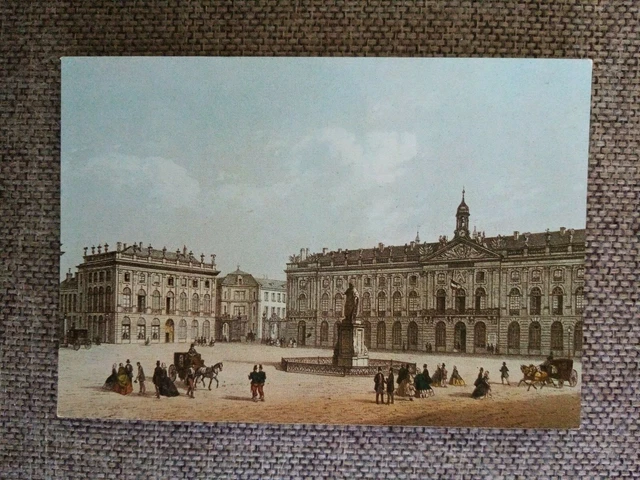 Cpsm Cpm Nancy Place Stanislas Lithography Of The Second Empire