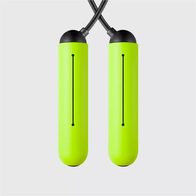 Tangram Soft Grip Silikon Hülle Überzug Handgriff für Smart Rope Springseil Grün