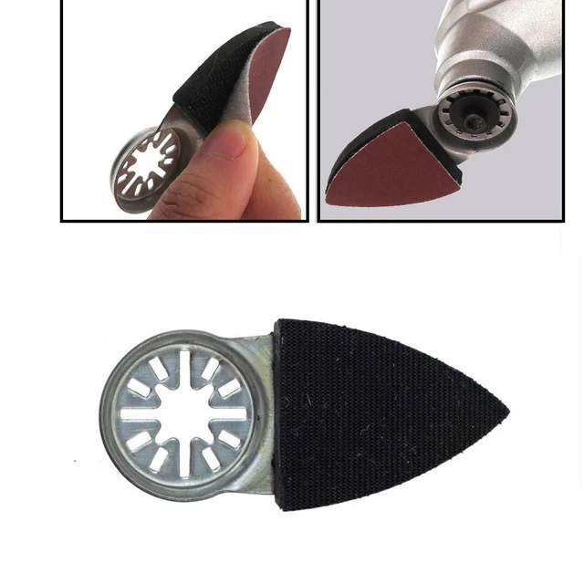 Triangulaire Polissage Disque Sable Base De Accessoires Triangle Universel