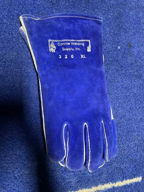 Black Stallion 320 Comfort-Lined Cowhide High-Welding Gloves Size XL  Plus Extra