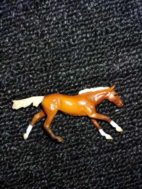 Tucker #97260 Breyer Mini Whinnie Horse,  Palomino, Thoroughbred Running, (B) 2
