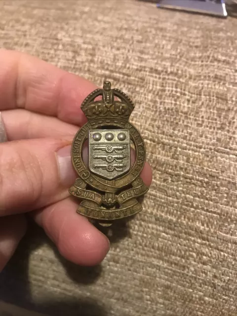 Royal Army Ordnance Corps (Raoc) Cap Badge