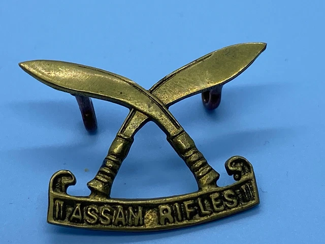 ORIGINAL BRITISH ARMY - Indian Assam Rifles Cap Badge £35.00 - PicClick UK