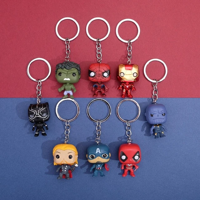 Marvel Avengers Heroes Keychain Figures