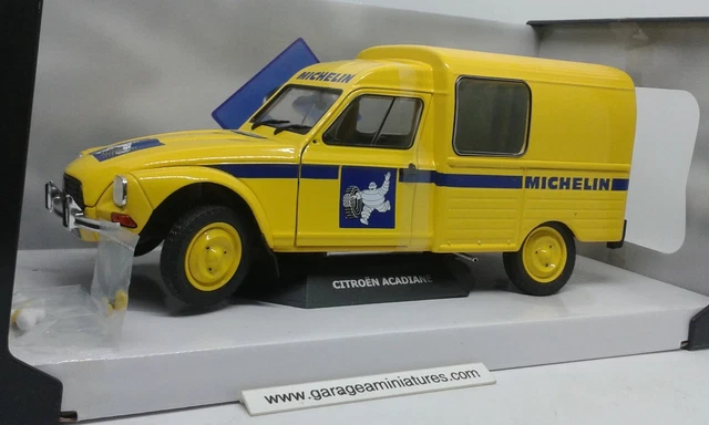 CITROEN ACADYANE CTTE MICHELIN SOLIDO ECH:1/18 Voiture miniature collection