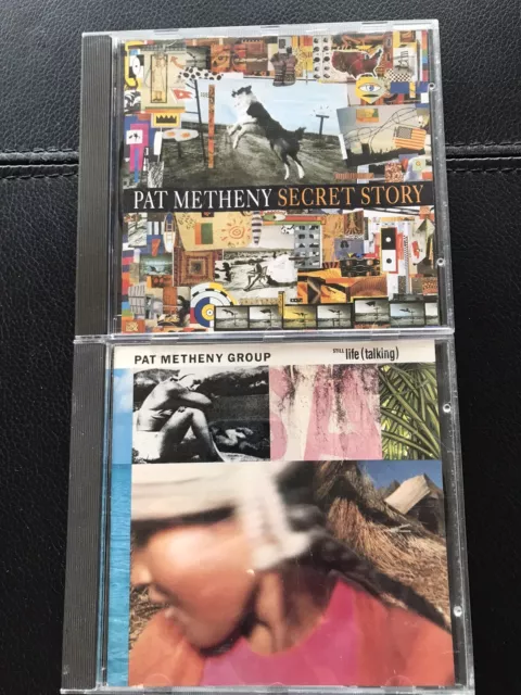 2  CDs :    PAT  METHENY  GROUP  -   Still Life   +  Secret Story ,  Fusion Jazz
