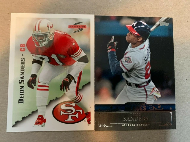 Deion Sanders Yankees Braves Falocons  HOF - YOU PICK THE CARD