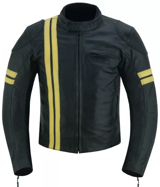 X-Men Motocicleta Extra Suave Chaqueta de Cuero Acabado Clásico Guantes para 2