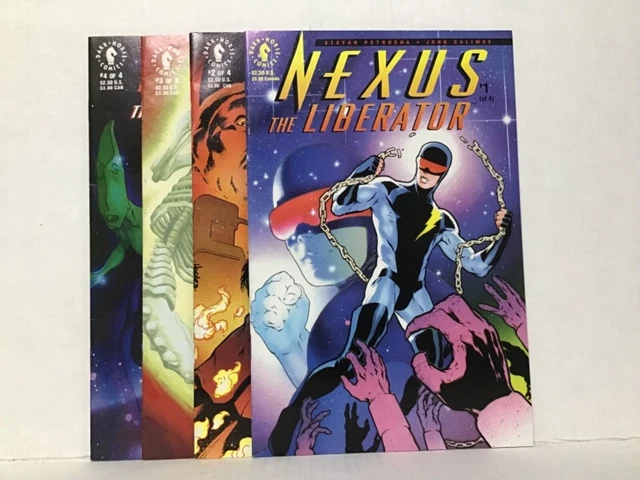 NEXUS The Liberator Complete Set #1-4 August 1992 Dark Horse Comics