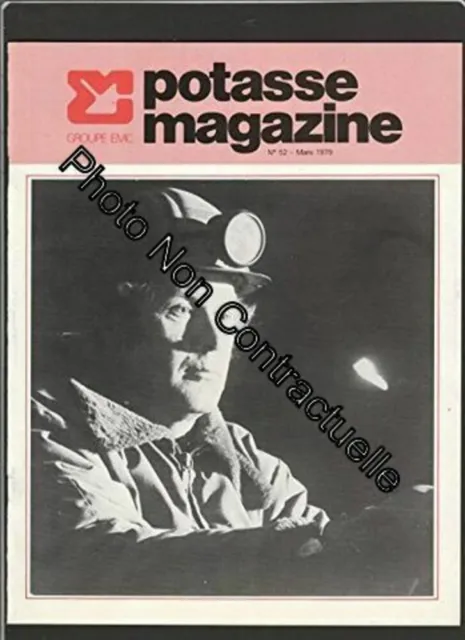 Revue POTASSE MAGAZINE [No 52] du 01/03/1979 | Groupe EMC | Très bon état