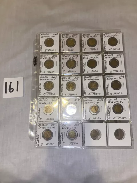 Mexico 5 Peso Collection