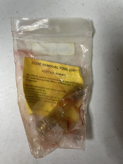 C&D H24-611 Core Removal Tool CRT  1/4"  Male Flare
