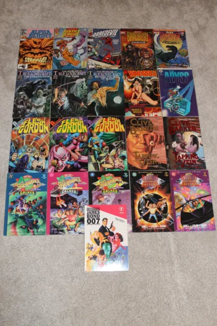 HUGE Comic Book Collection Lot - DC Dark Horse Marvel Lovecraft Adams Barker