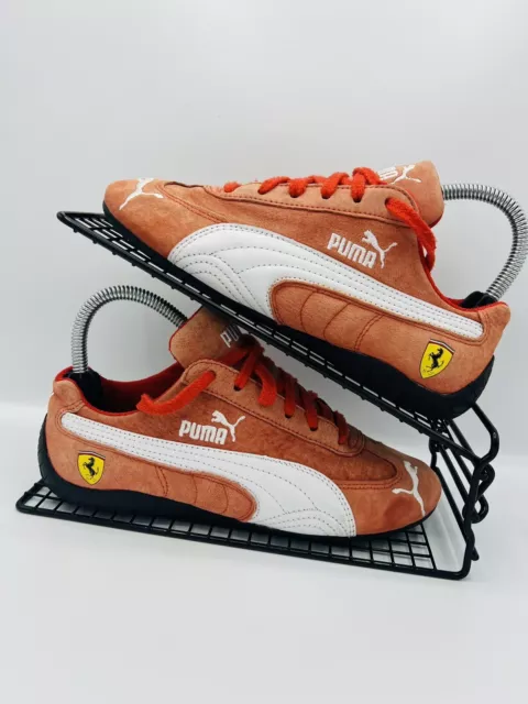 ORIGINAL PUMA FERRARI Speed Mid Men Sneaker Turnlaufschuh US8