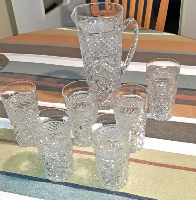 Service À Orangeade Pichet Et 8 Verres Champigneul-sur-Vence 08430
