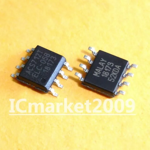 10 PCS ACS712ELCTR-05B-T SOP-8 ACS712T ELC-05B Linear Current Sensor