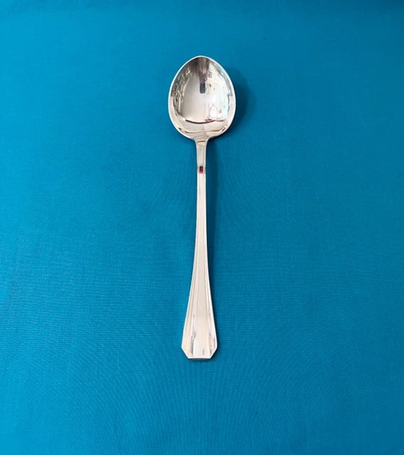 12 COUVERTS À entremets CHRISTOFLE modèle BORÉAL métal argenté 18 cm