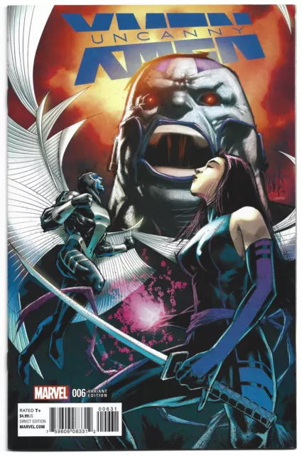 Uncanny X-Men #6 1:15 Whilce Portacio Variant Cullen Bunn Marvel 2016 VF/NM