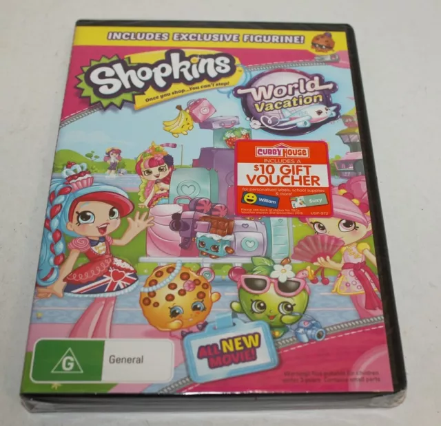 Shopkins Chef Club Movie (New DVD Sealed See Pictures!) Kids