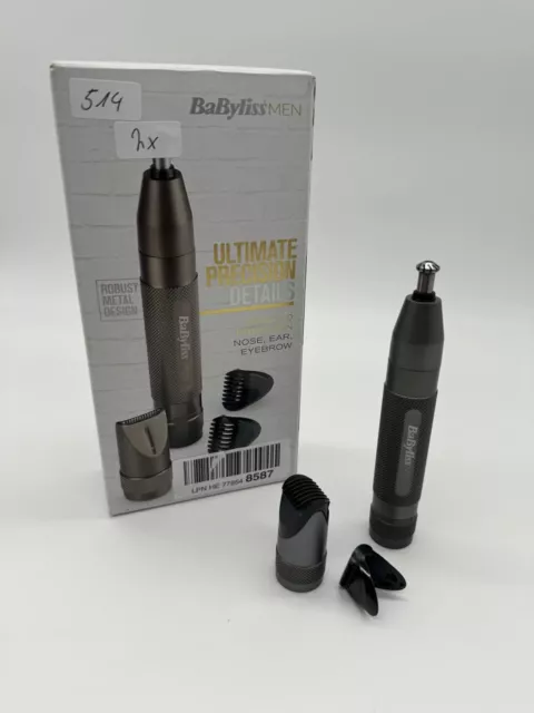 Babyliss Men Diamond Precision Nasen, Ohr und Au­gen­brau­en Trimmer