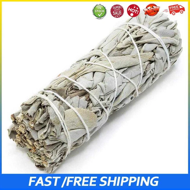 #b Purificación para el hogar de hoja pura humeante incienso de salvia blanca natural para interiores