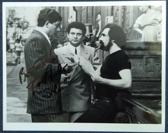 Frank Vincent: Raging Bull - Signed B&W 10x8 Photograph