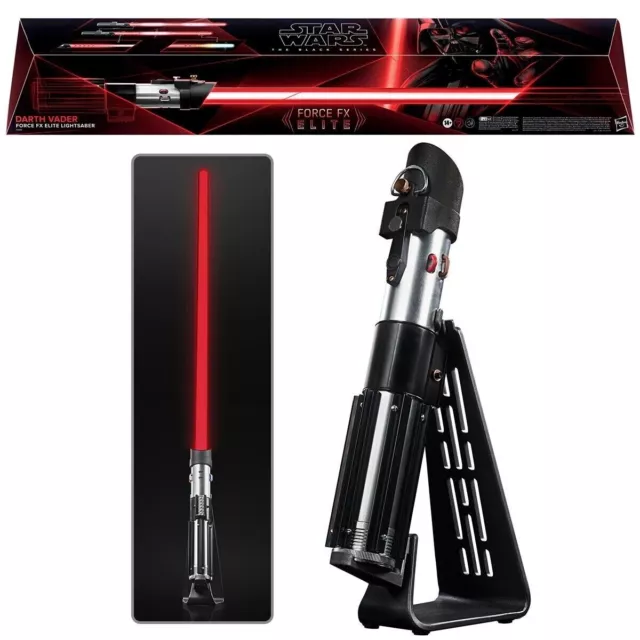 Star Wars The Black Series Darth Vader Lightsaber Hasbro Force FX Elite New