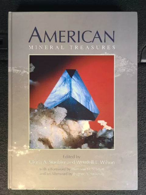 American Mineral Treasures Book Tucson 2008 Mineral Collecting In the US OOP NEW