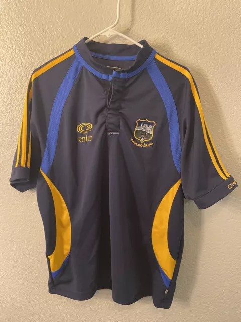 Authentic ONeill's Enfer Blue Jersey Mens Large Cricket Check Measurements