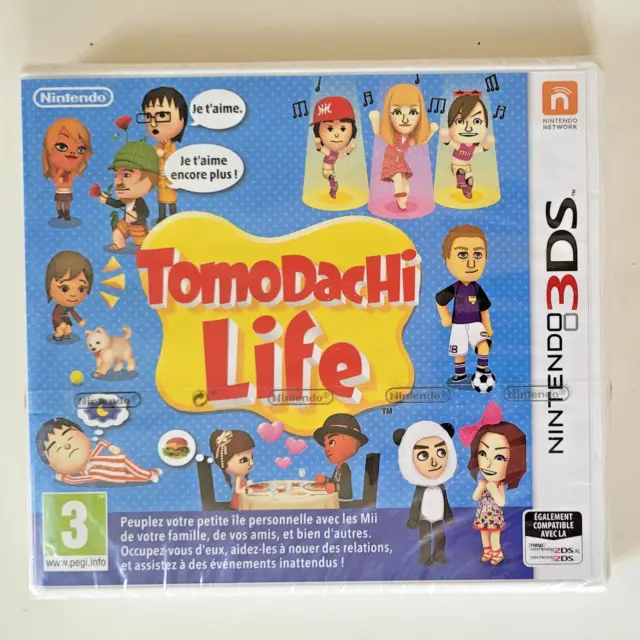 Tomodachi Life — jeu pour Nintendo 2DS/3DS, neuf sous blister, version française
