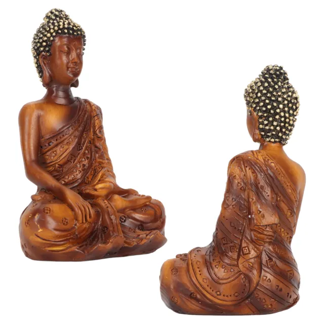 Buddha Statue Good Luck Wealth Peaceful Vibes Zen Meditation Buddha Decor OCH