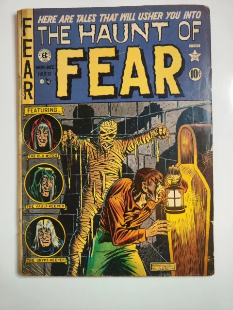 Haunt of Fear #4 EC Comics 1950 Pre Code Horror PCH Feldstein Gaines Golden Age