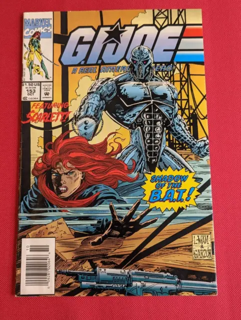 G.I. Joe (ARAH) #153 (10/94) Featuring Scarlett  Low Print Run  F/VF