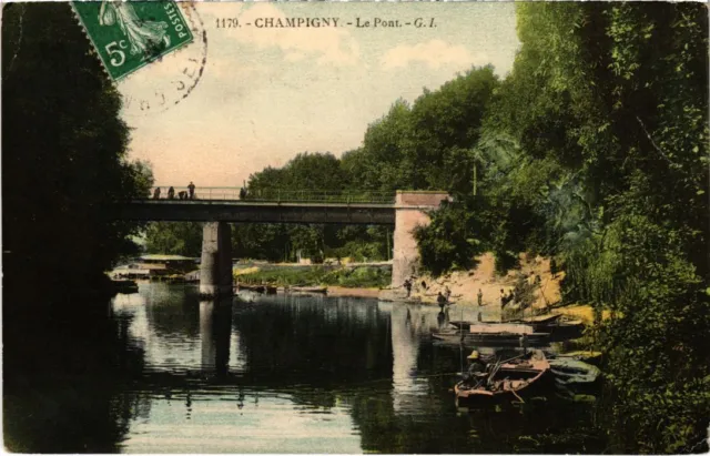 CPA AK Champigny Le Pont FRANCE (1282245)