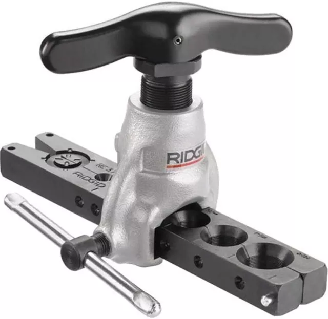 RIDGID 41162 377 Precision Non-Ratcheting Pipe Flaring Tool, Flaring Tool for 37