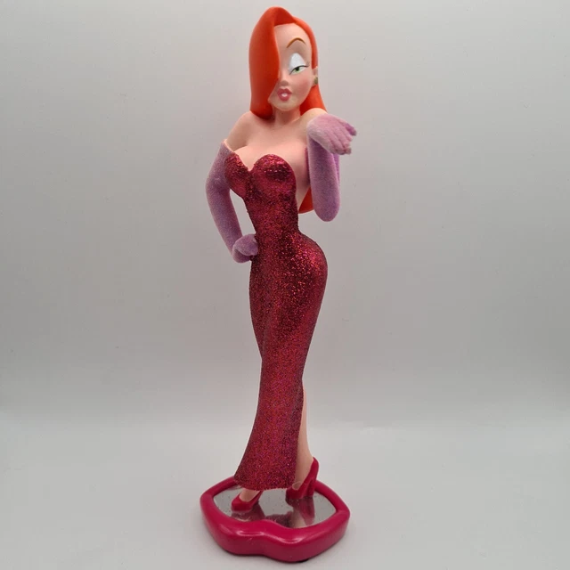 JESSICA RABBIT GLITTER Disney Statue Figurine 7" Who Framed Roger