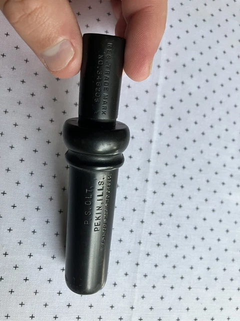 P.S. OLT. Pekin, Illinois Duck Call- Black Reed Trade Mark 348205 P.S. OLT. Pekin, Illinois Duck Call- Black Reed Trade Mark 348205