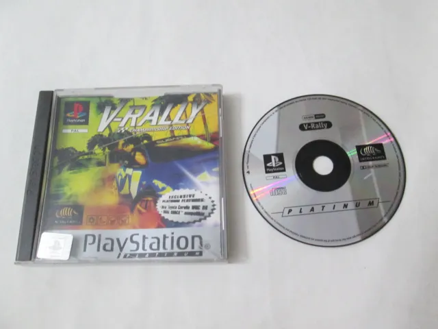 PS1 : V-RALLY ! PLAYSTATION 1 PSONE Compatibile con PSX PS2 PS3 ! CONS IN 24/48H