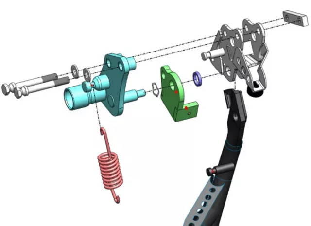 Diebstahlschutz Mechanisch Schließfach Montageständer Push &amp; Block 2