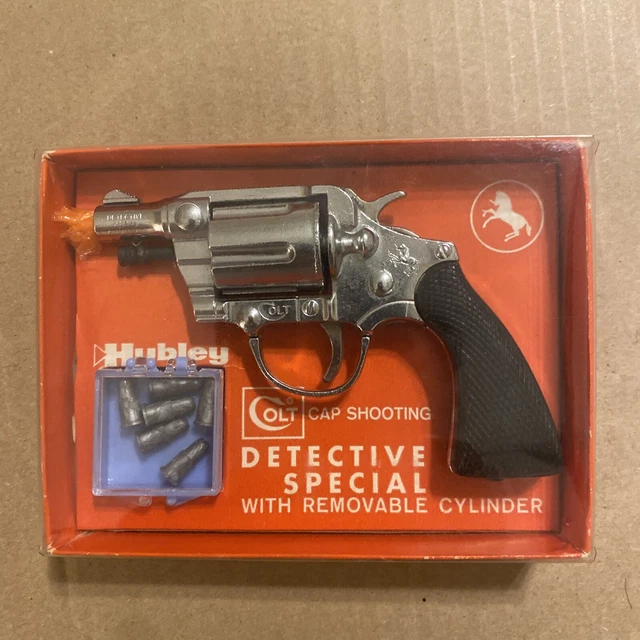VINTAGE HUBLEY COLT Detective Special Toy Cap Gun 1950's 200.00 PicClick